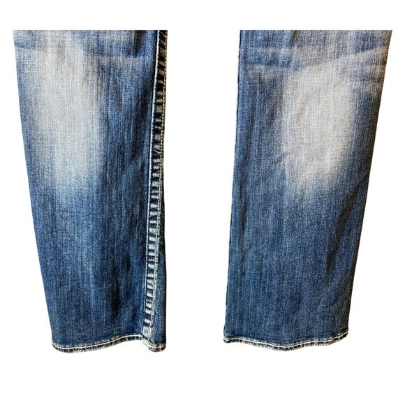 Vigoss The New York Boot Cut Mid Rise Jeans Size 11/12 Rhinestone Y2K - Picture 14 of 16